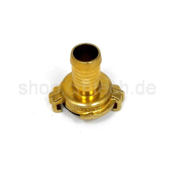 Brass-coupling with hose tower ¾“ K101